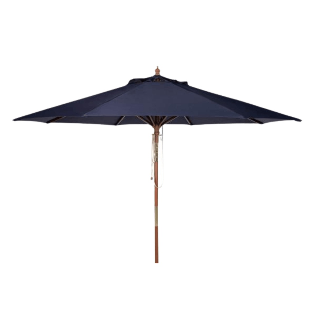 Navy 9 Ft. Outdoor Umbrella - Outdoor Umbrellas - The Well Appointed House