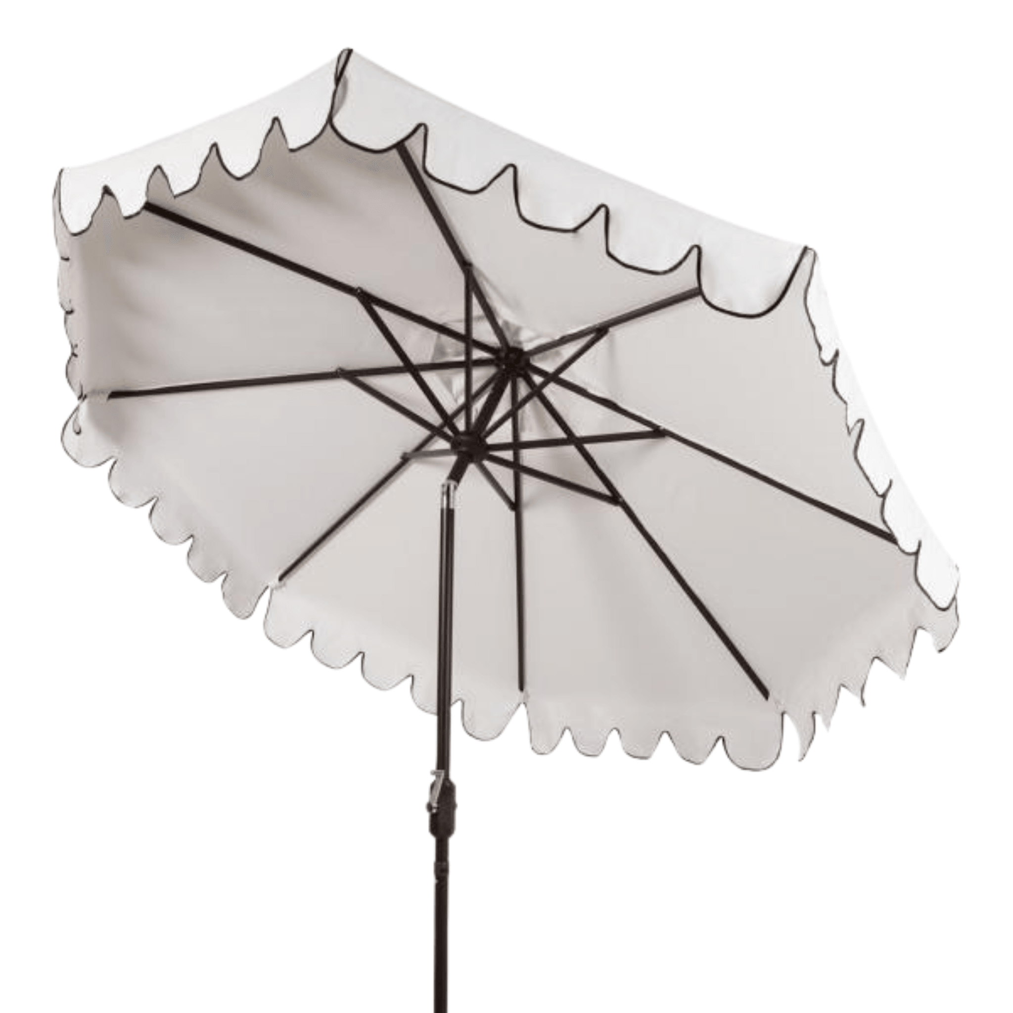 Safavieh Venice Single Scallop Outdoor Umbrella